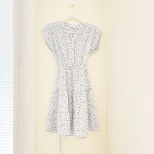 Light Blue Charming Mini Dress